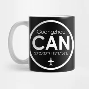 CAN, Guangzhou Baiyun International Airport Mug